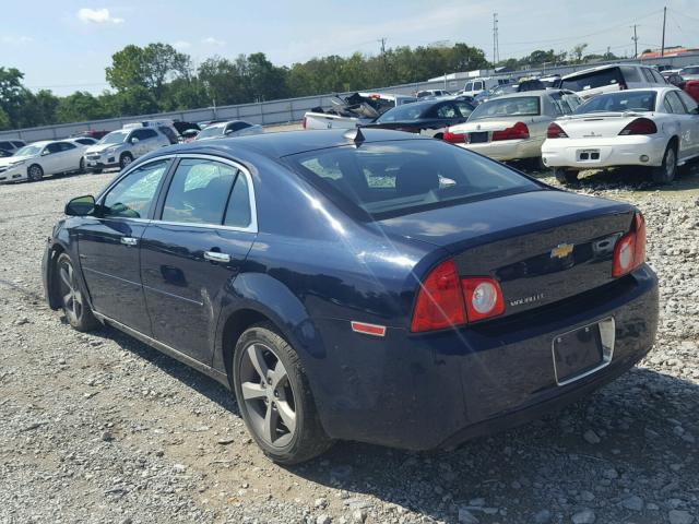 1G1ZC5E09CF325924 - 2012 CHEVROLET MALIBU 1LT BLUE photo 3