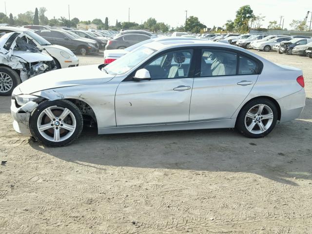 WBA3C1C57EK106763 - 2014 BMW 328 I SULE SILVER photo 9