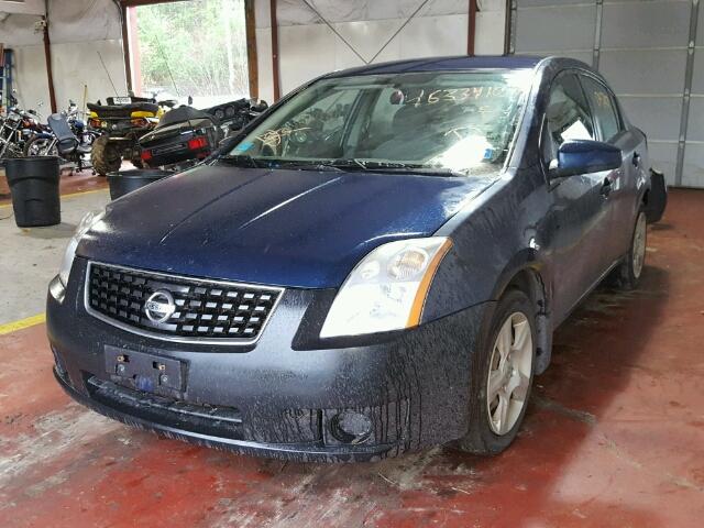 3N1AB61E48L680675 - 2008 NISSAN SENTRA 2.0 BLUE photo 2