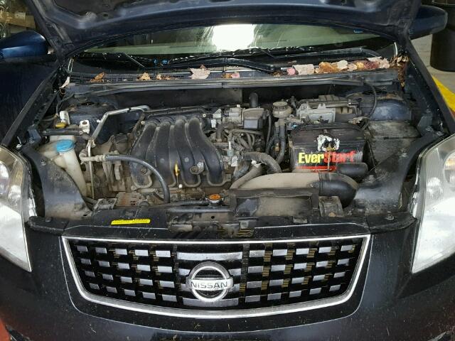 3N1AB61E48L680675 - 2008 NISSAN SENTRA 2.0 BLUE photo 7