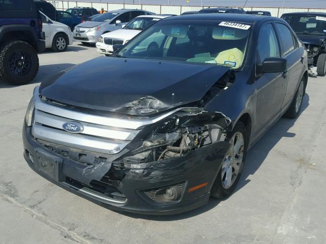 3FAHP0HA6CR246735 - 2012 FORD FUSION SE CHARCOAL photo 2