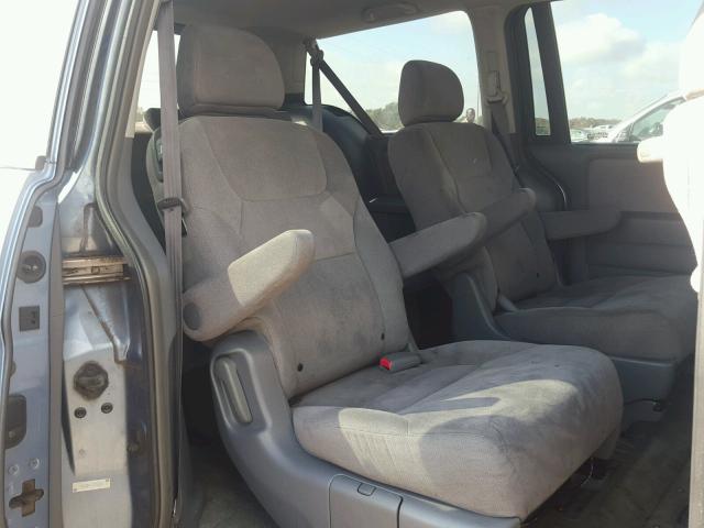 5FNRL38446B057223 - 2006 HONDA ODYSSEY EX BLUE photo 6