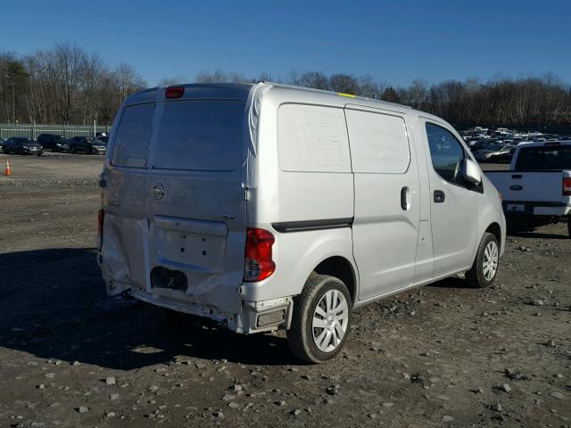 3N6CM0KN2FK698068 - 2015 NISSAN NV200 2.5S SILVER photo 4