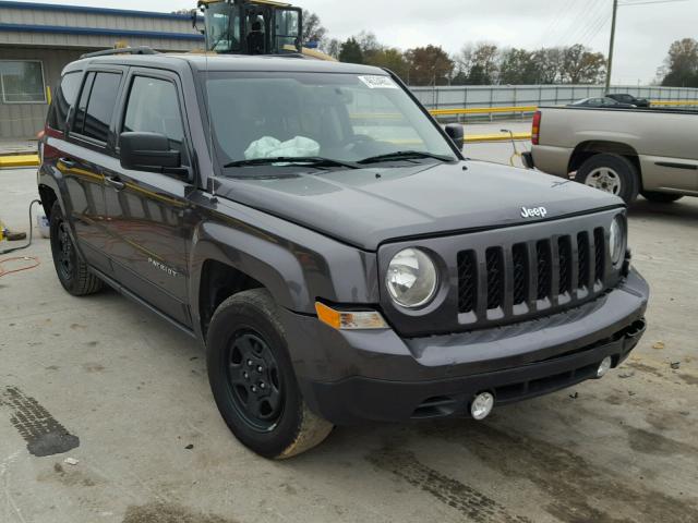 1C4NJPBA9GD720756 - 2016 JEEP PATRIOT SP GRAY photo 1