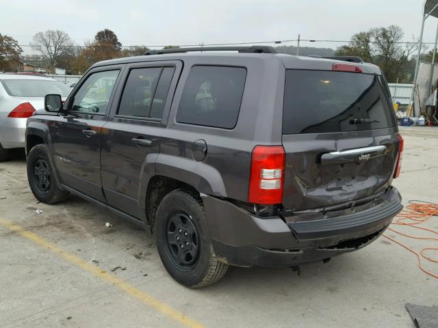 1C4NJPBA9GD720756 - 2016 JEEP PATRIOT SP GRAY photo 3