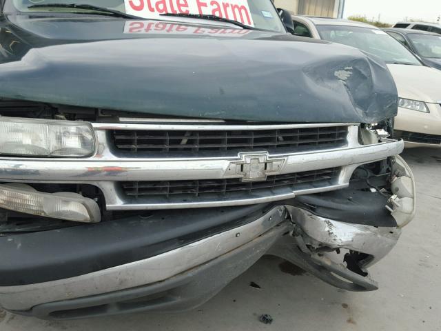 1GNEC13Z33R272076 - 2003 CHEVROLET TAHOE GREEN photo 9