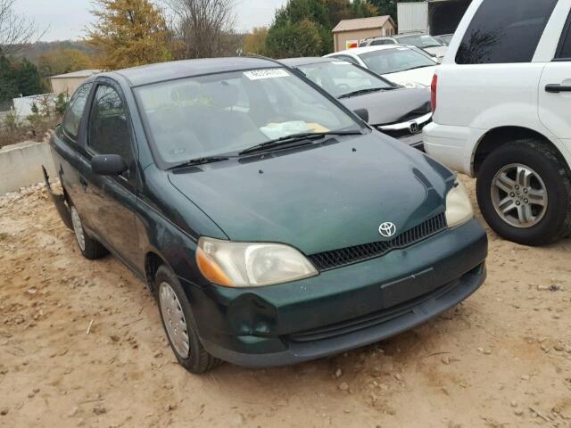 JTDAT1232Y5005742 - 2000 TOYOTA ECHO GREEN photo 1