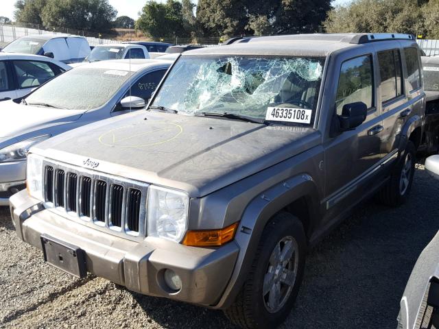 1J8HG58296C139559 - 2006 JEEP COMMANDER Bej foto 2