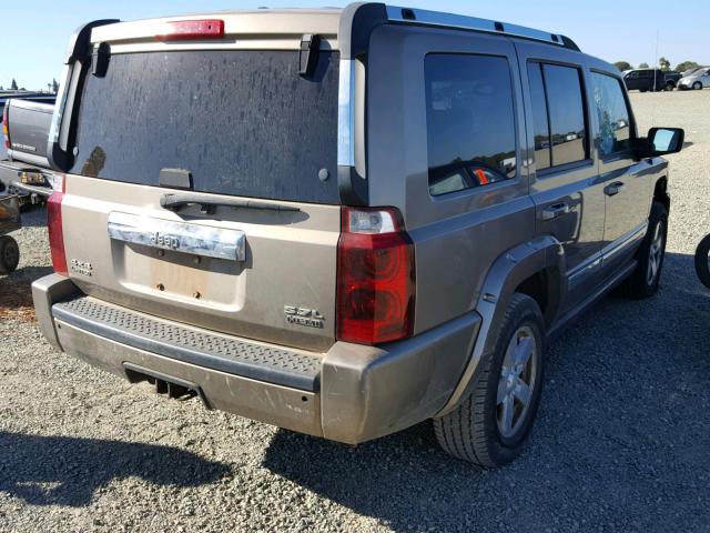 1J8HG58296C139559 - 2006 JEEP COMMANDER Bej foto 4