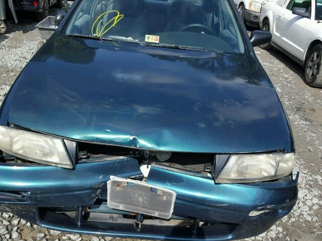 1N4BU31D1TC141569 - 1996 NISSAN ALTIMA XE GREEN photo 7