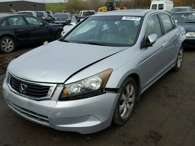 1HGCP26828A117104 - 2008 HONDA ACCORD EXL SILVER photo 2