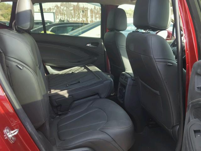 LRBFXBSA9HD031371 - 2017 BUICK ENVISION E RED photo 6