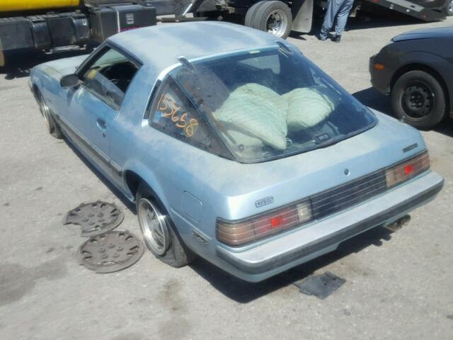 JM1FB3319F0853421 - 1985 MAZDA RX7 12A SILVER photo 3