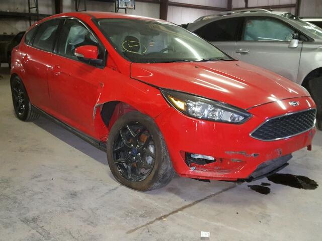 1FADP3K2XGL325928 - 2016 FORD FOCUS SE RED photo 1