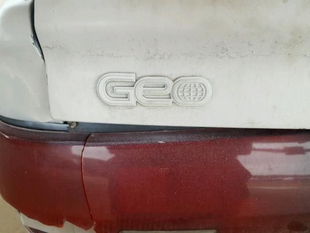 1Y1SK5460MZ058251 - 1991 GEO PRIZM BASE თეთრი ფოტო 9