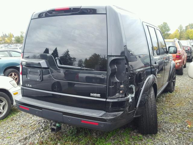 SALAK2D46CA618390 - 2012 LAND ROVER LR4 HSE LU BLACK photo 4