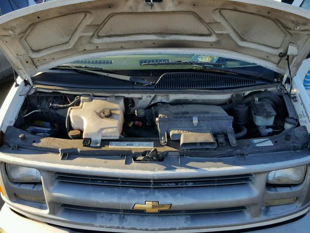 1GCFG25WXY1167986 - 2000 CHEVROLET EXPRESS G2 WHITE photo 7