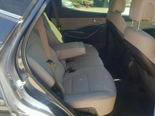 5NMZU3LBXHH010685 - 2017 HYUNDAI SANTA FE S 蓝色 照片 6