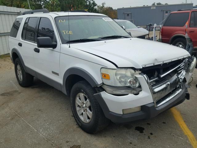 1FMEU63EX6UB67810 - 2006 FORD EXPLORER X WHITE photo 1