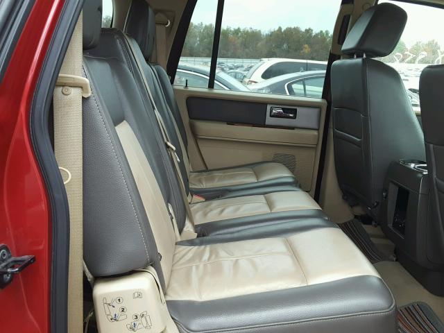 1FMFK18557LA79017 - 2007 FORD EXPEDITION MAROON photo 6