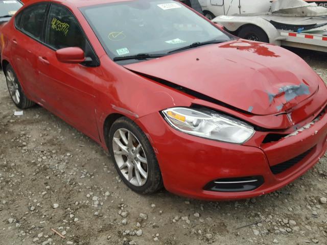 1C3CDFBA7DD258884 - 2013 DODGE DART SXT RED photo 9