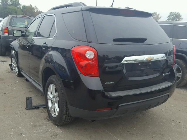 2GNALPEK2D6251024 - 2013 CHEVROLET EQUINOX LT BLACK photo 3