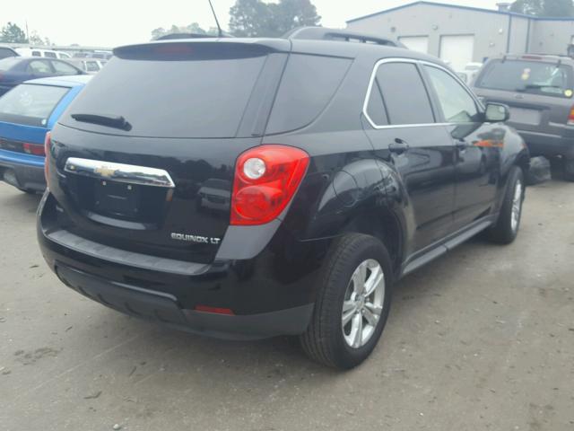 2GNALPEK2D6251024 - 2013 CHEVROLET EQUINOX LT BLACK photo 4