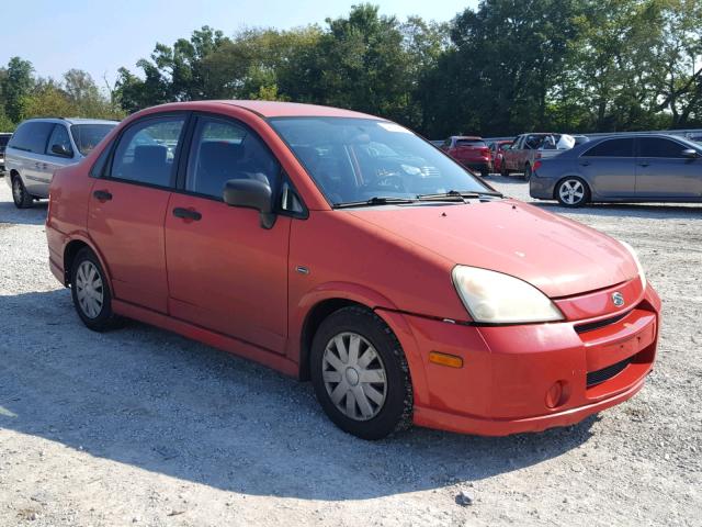 JS2RA41S025109131 - 2002 SUZUKI AERIO S RED photo 1