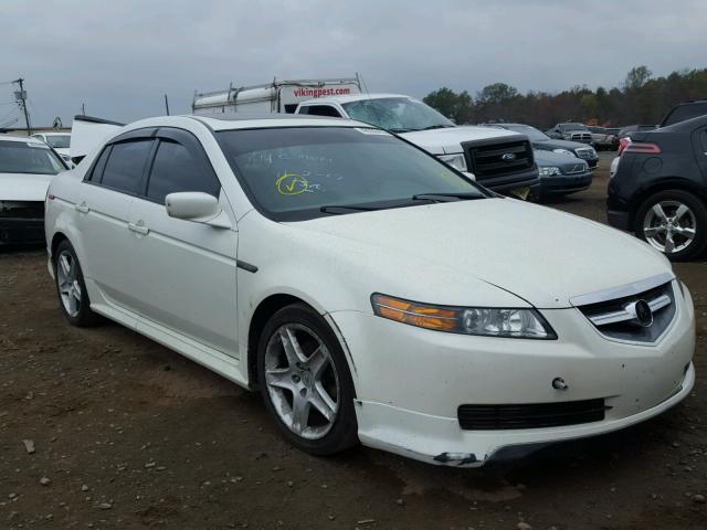 19UUA66245A004940 - 2005 ACURA TL WHITE photo 1