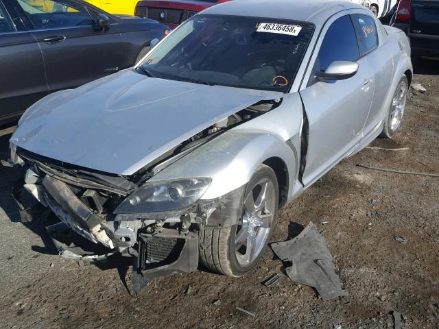 JM1FE173X70210178 - 2007 MAZDA RX8 SILVER photo 2