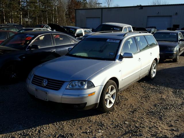 WVWWH63B94E015656 - 2004 VOLKSWAGEN PASSAT SILVER photo 2