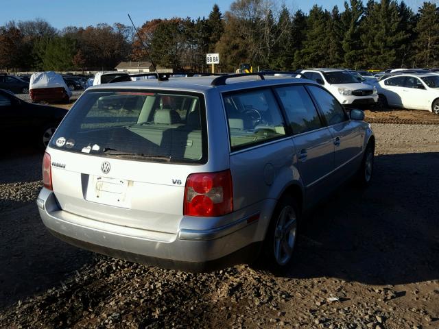 WVWWH63B94E015656 - 2004 VOLKSWAGEN PASSAT SILVER photo 4