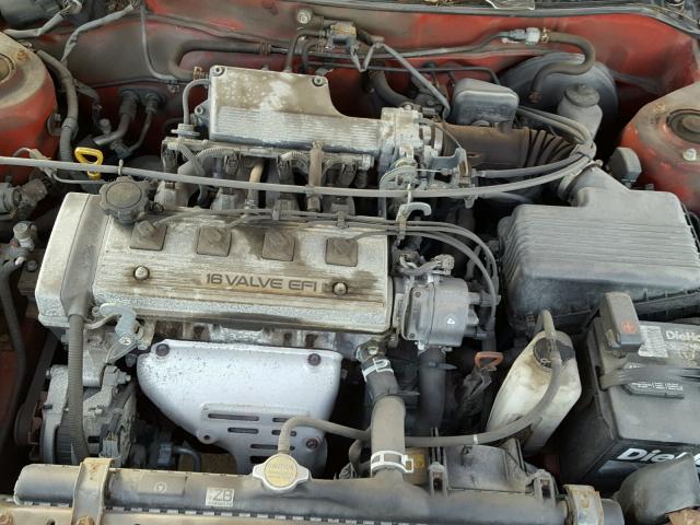 1NXAE00B1RZ224788 - 1994 TOYOTA COROLLA LE 红色 照片 7
