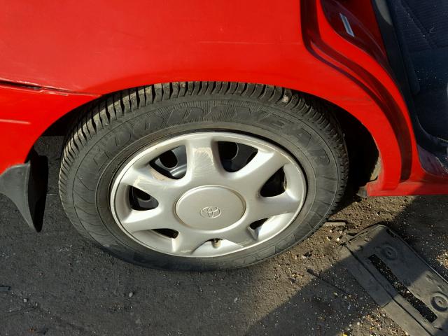 1NXAE00B1RZ224788 - 1994 TOYOTA COROLLA LE 红色 照片 9