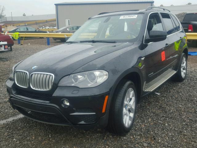 5UXZV4C54D0E09746 - 2013 BMW X5 XDRIVE3 BLACK photo 2