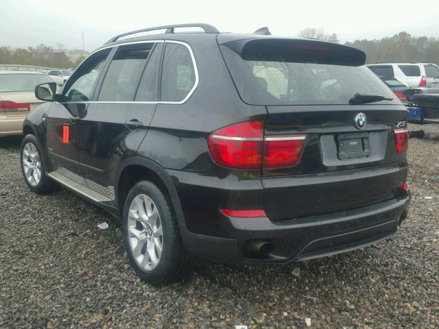 5UXZV4C54D0E09746 - 2013 BMW X5 XDRIVE3 BLACK photo 3