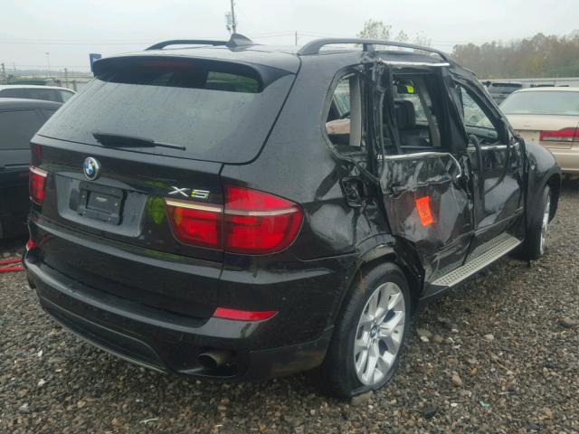 5UXZV4C54D0E09746 - 2013 BMW X5 XDRIVE3 BLACK photo 4