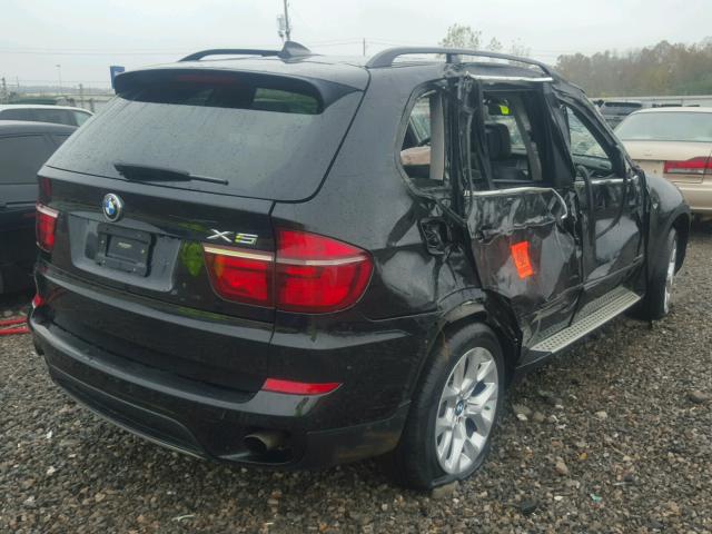 5UXZV4C54D0E09746 - 2013 BMW X5 XDRIVE3 BLACK photo 4