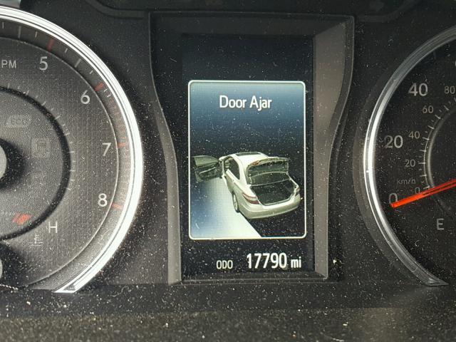 4T1BF1FK3HU345495 - 2017 TOYOTA CAMRY LE ნაცრისფერი ფოტო 8