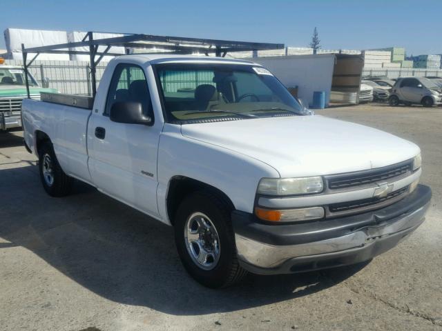 1GCEC14W5YE136396 - 2000 CHEVROLET SILVERADO WHITE photo 1