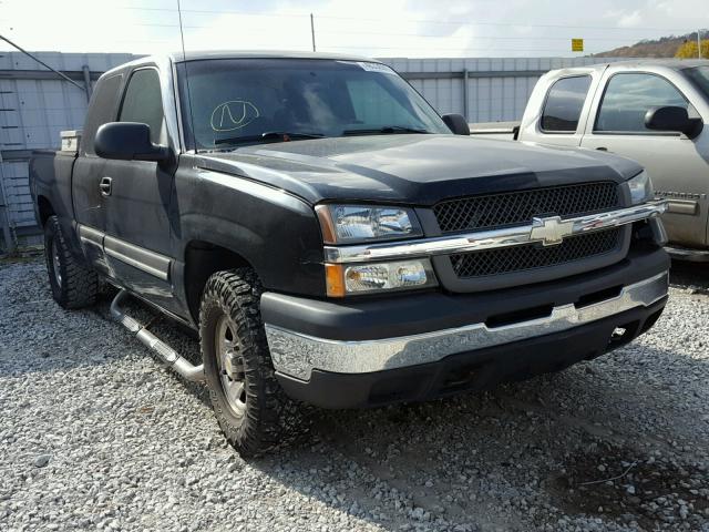 2GCEK19V941169092 - 2004 CHEVROLET SILVERADO BLACK photo 1