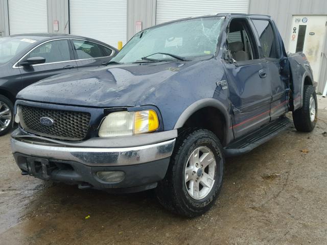 1FTRW08LX3KA27882 - 2003 FORD F150 SUPER BLUE photo 2