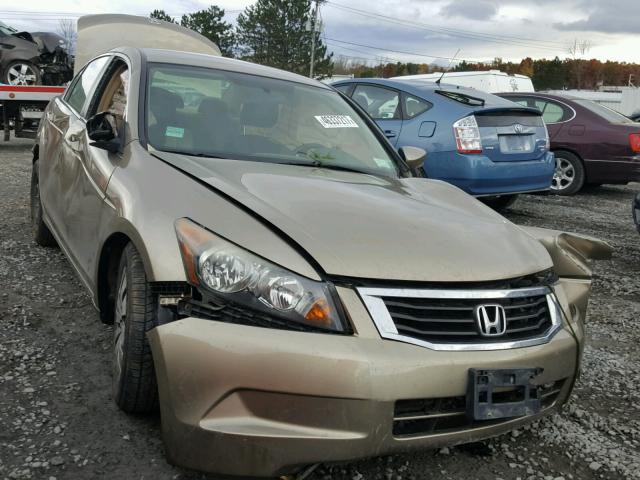 JHMCP26319C014814 - 2009 HONDA ACCORD LX GOLD photo 1