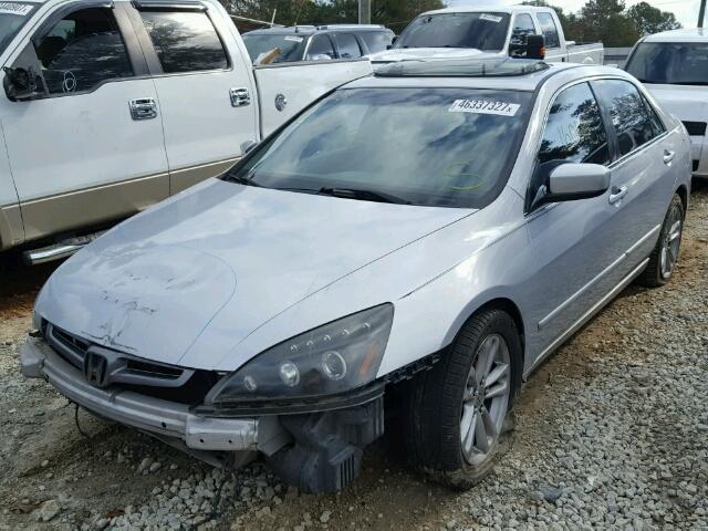 1HGCM66503A104253 - 2003 HONDA ACCORD SILVER photo 2