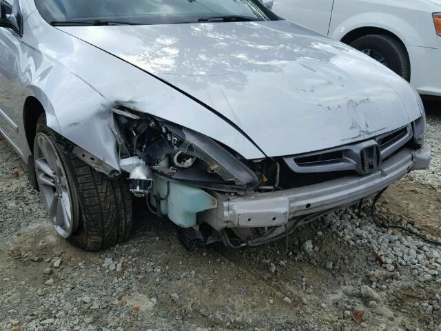 1HGCM66503A104253 - 2003 HONDA ACCORD SILVER photo 9