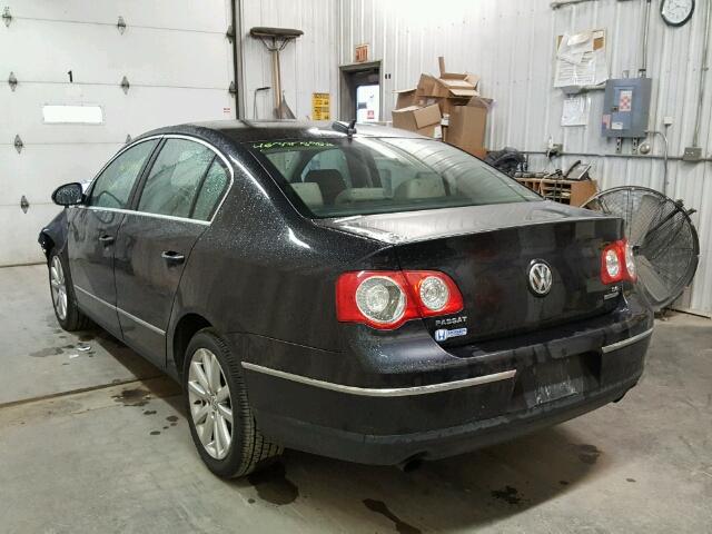 WVWFU93C96P182631 - 2006 VOLKSWAGEN PASSAT 3.6 BLACK photo 3