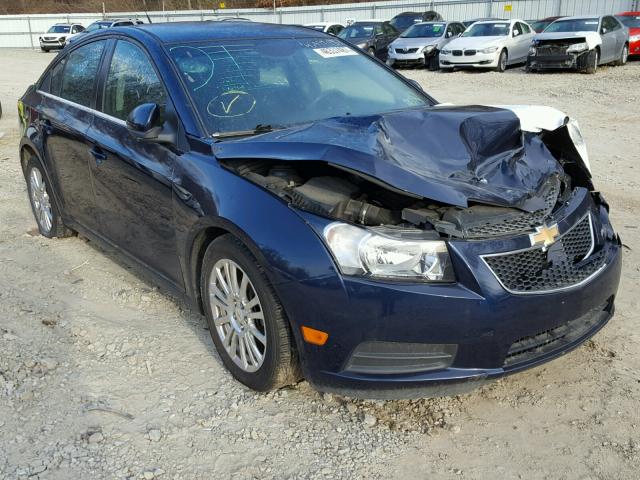 1G1PJ5S92B7218478 - 2011 CHEVROLET CRUZE ECO BLUE photo 1