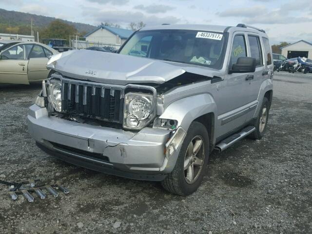 1J4PN5GK2AW111503 - 2010 JEEP LIBERTY LI SILVER photo 2