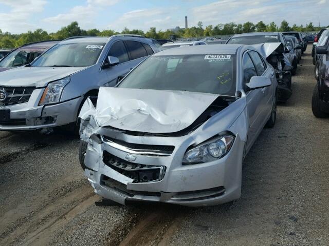 1G1ZC5E13BF316675 - 2011 CHEVROLET MALIBU 1LT ვერცხლისფერი ფოტო 2