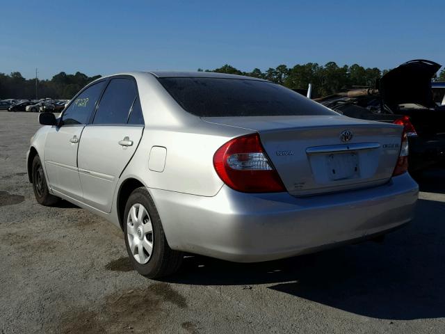 4T1BE32K54U806212 - 2004 TOYOTA CAMRY LE SILVER photo 3